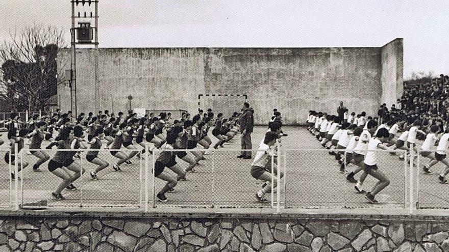 Celebración de San José de Calasanz, en 1974.