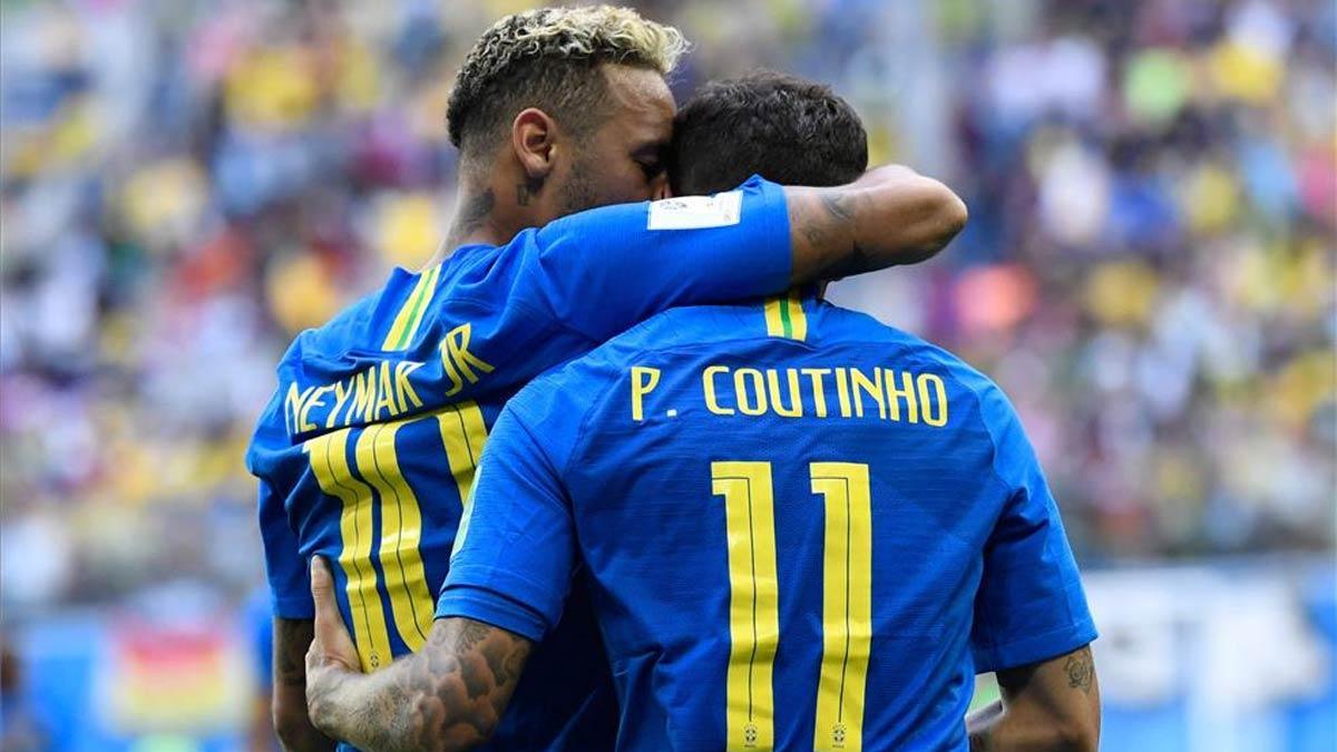 El Barça quiso unir a Neymar Jr. y a Philippe Coutinho