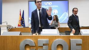 Díaz exigeix a Cuerpo condicionar l’opa al fet que no hi hagi fusió BBVA-Sabadell