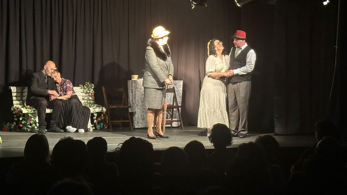 Una escena de la representació teatral d'aquest cap de setmana