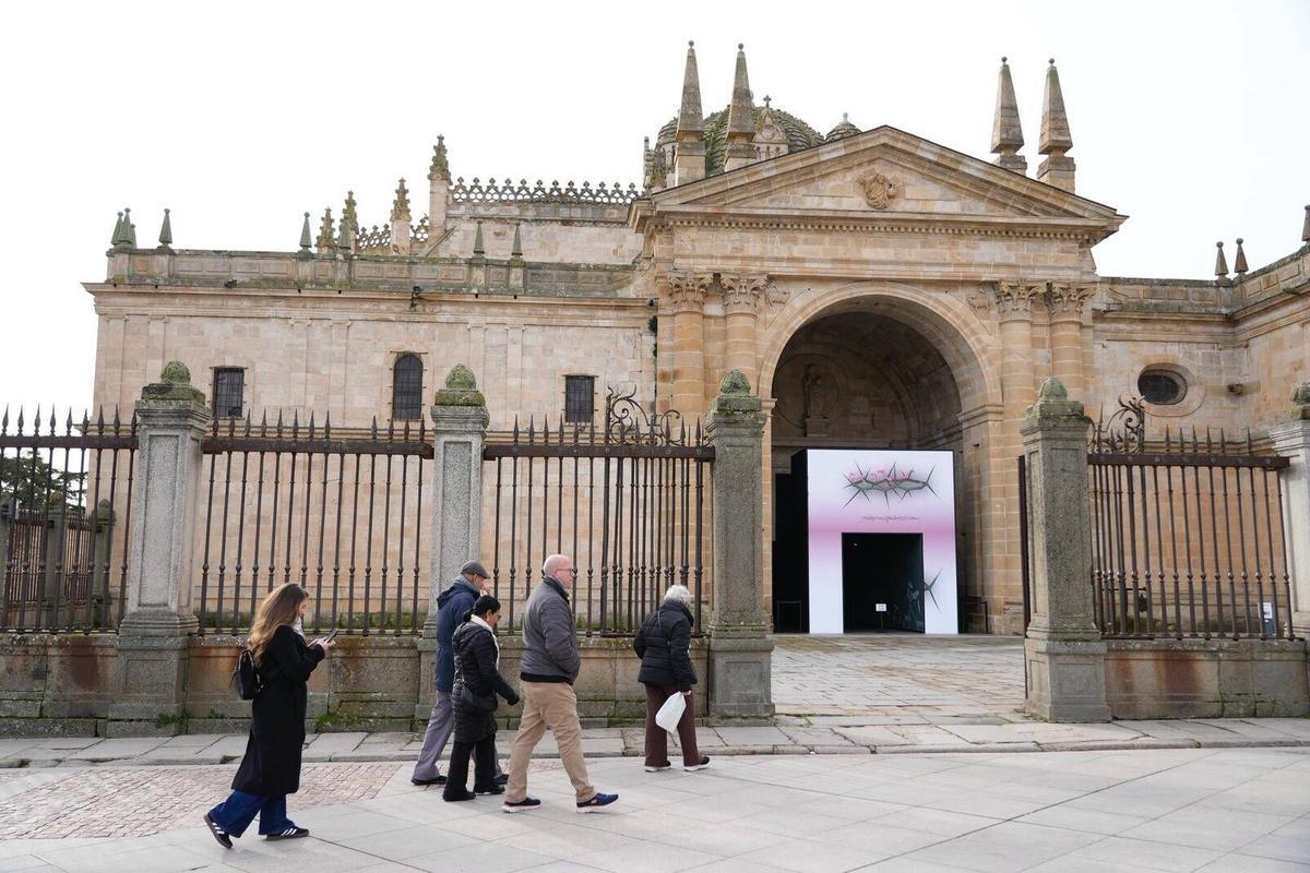 Catedral de Zamora durante la muestra de Las Edades del Hombre "EsperanZa"