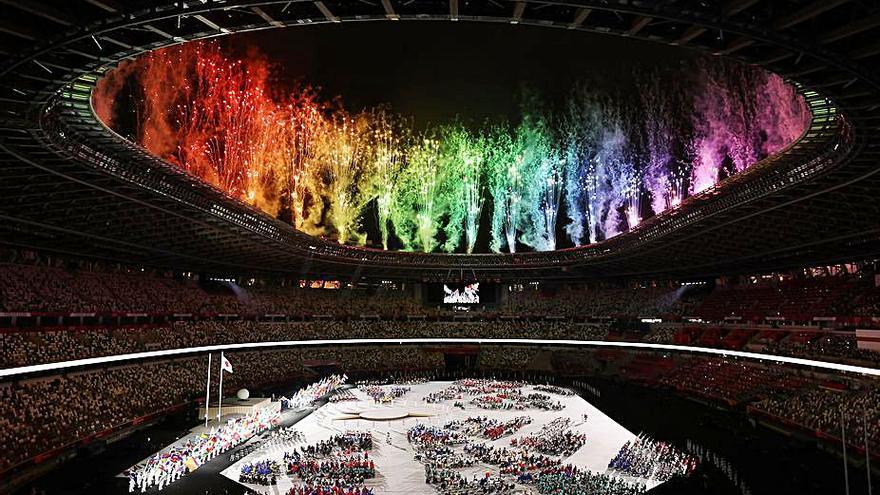 El Estadio Olímpico de Tokio volvió a vestirse de gala con la ceremonia inicial. | | LP/DLP