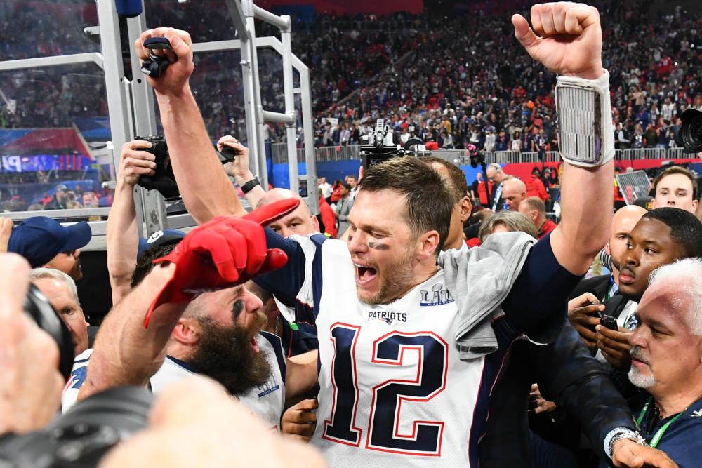 Tom Brady, jugador de la NFL, 45 millones de dólares