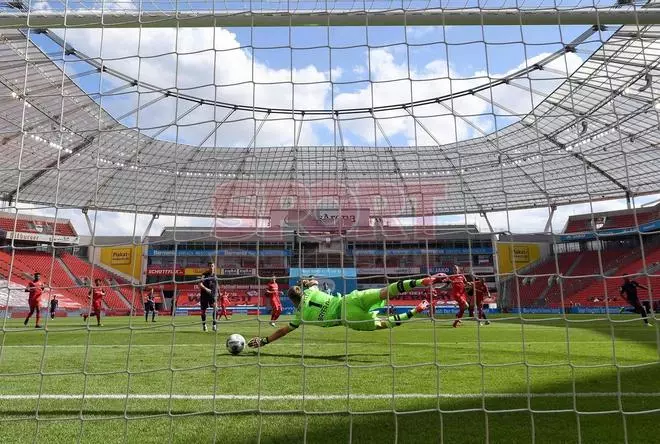 Las mejores imágenes del Bayer Leverkusen - Bayern de Múnich