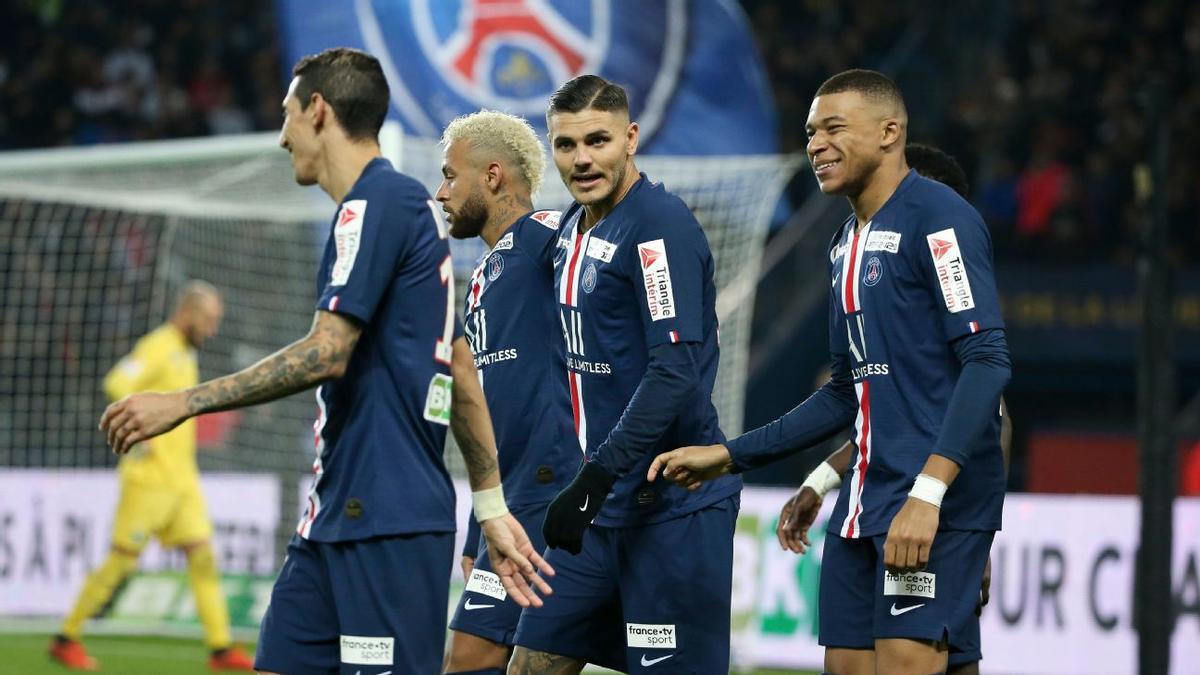 Icardi con el PSG