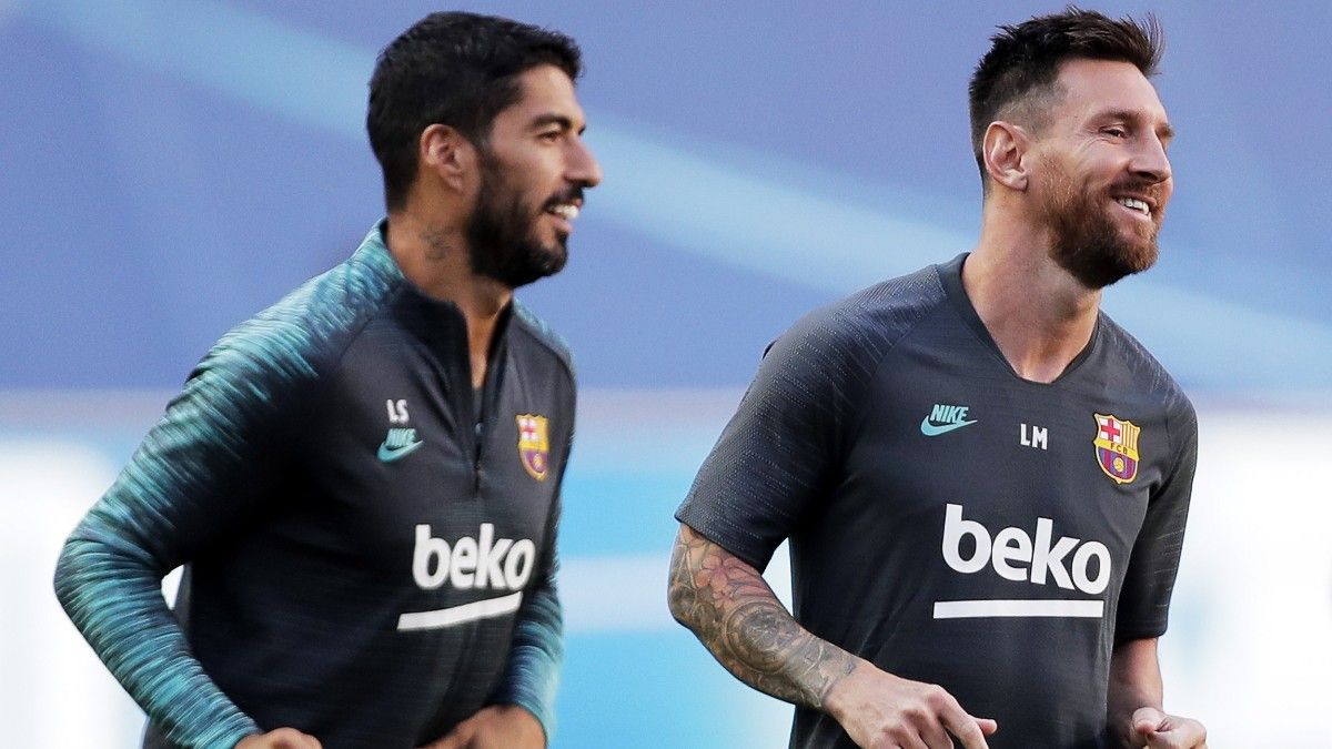 Suárez y Messi, en el Barça