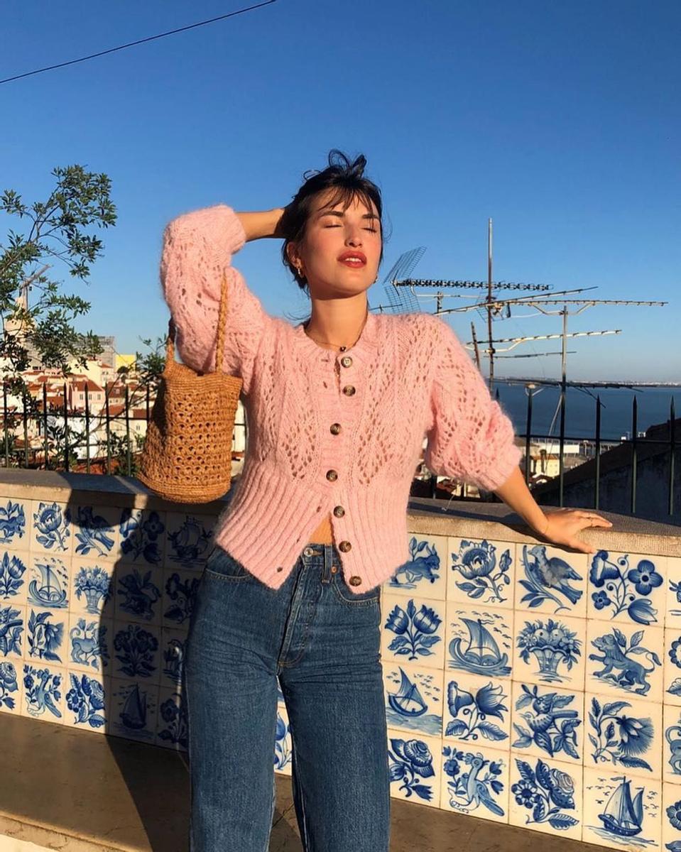 Jeanne Damas, reina del cardigan