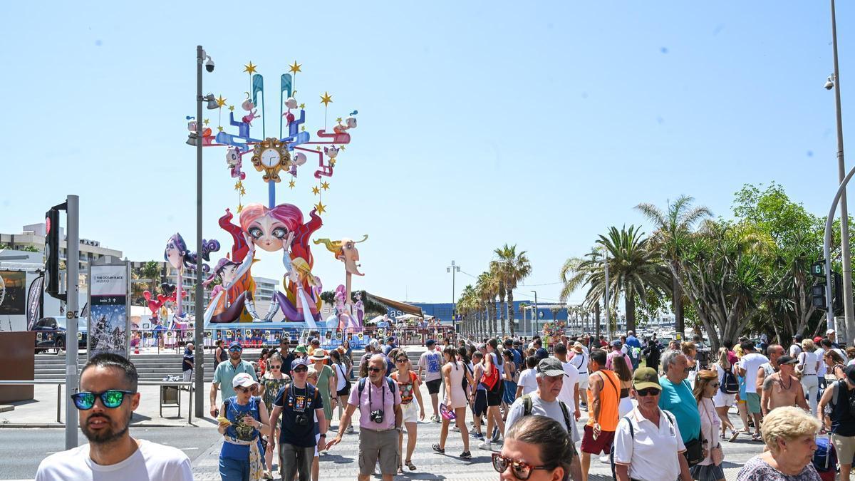 Una de las jornadas festivas de las últimas hogueras del pasado año 2025
