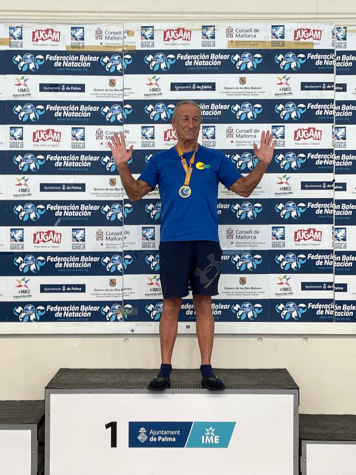 Esteban Cruz logró varios récords de Europa