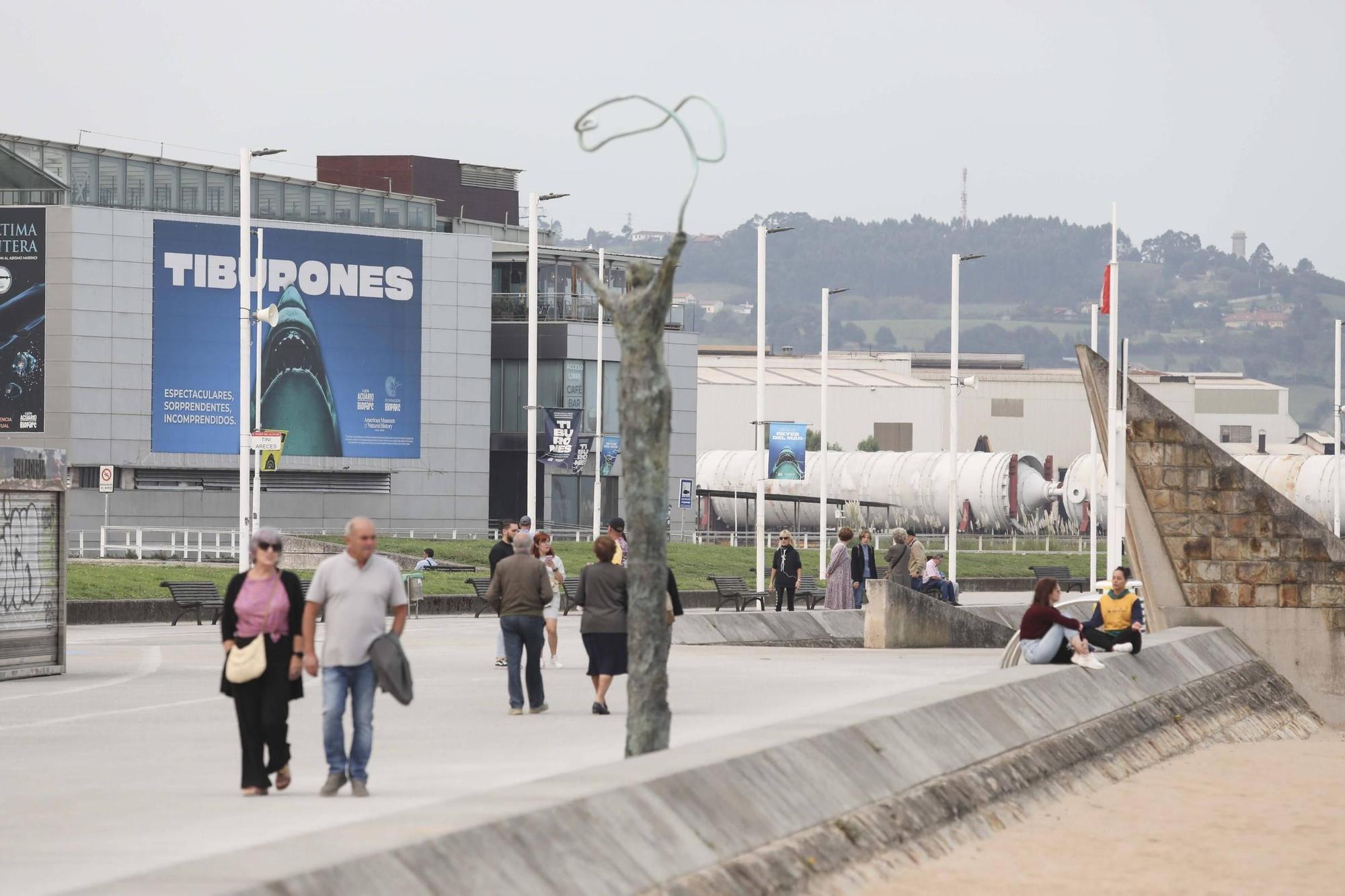 Del pasado al presente: una vista al Oeste de Gijón en imágenes