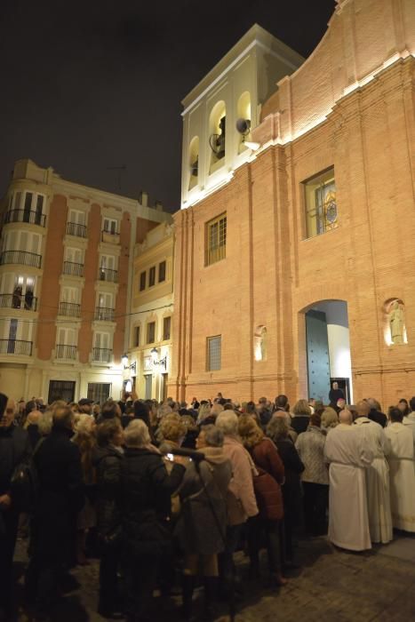 Inauguración de la fachada de la iglesia de Santa María de Cartagena