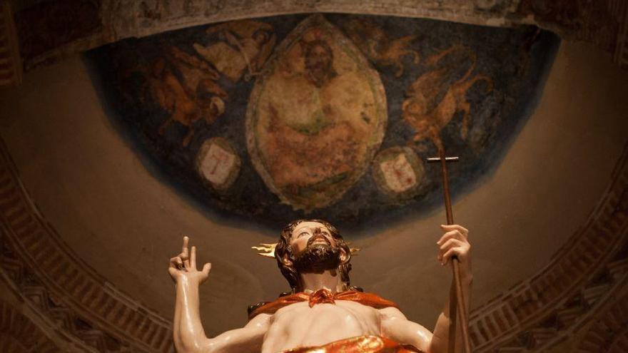 Cristo Resucitado en la iglesia de San Salvador.