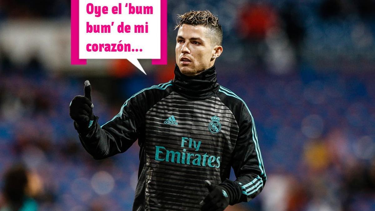 Cristiano Ronaldo oye el 'bum ,bum'