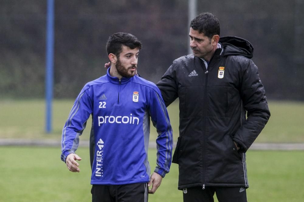 Entrenamiento del Real Oviedo