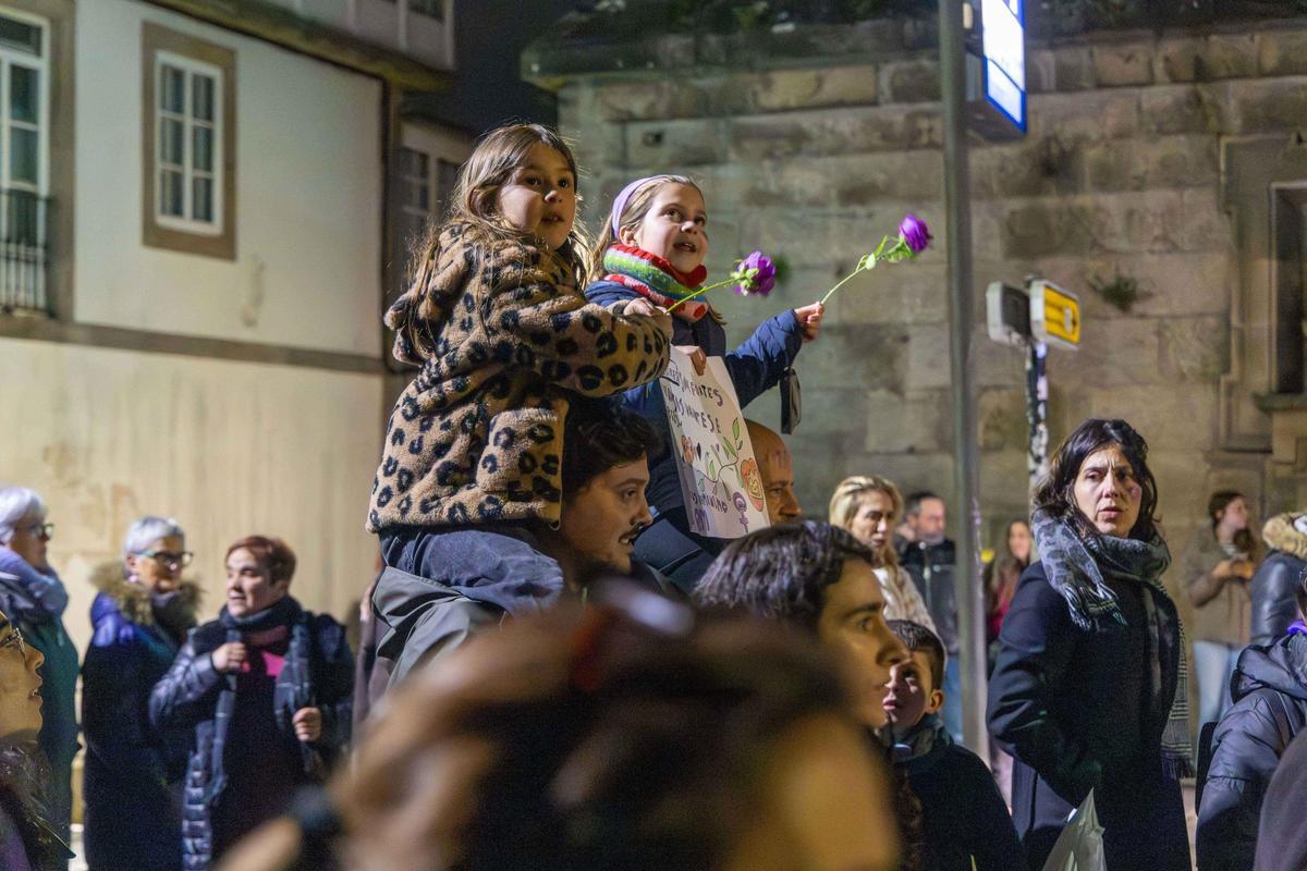Un grito pola igualdade. 8M en Santiago