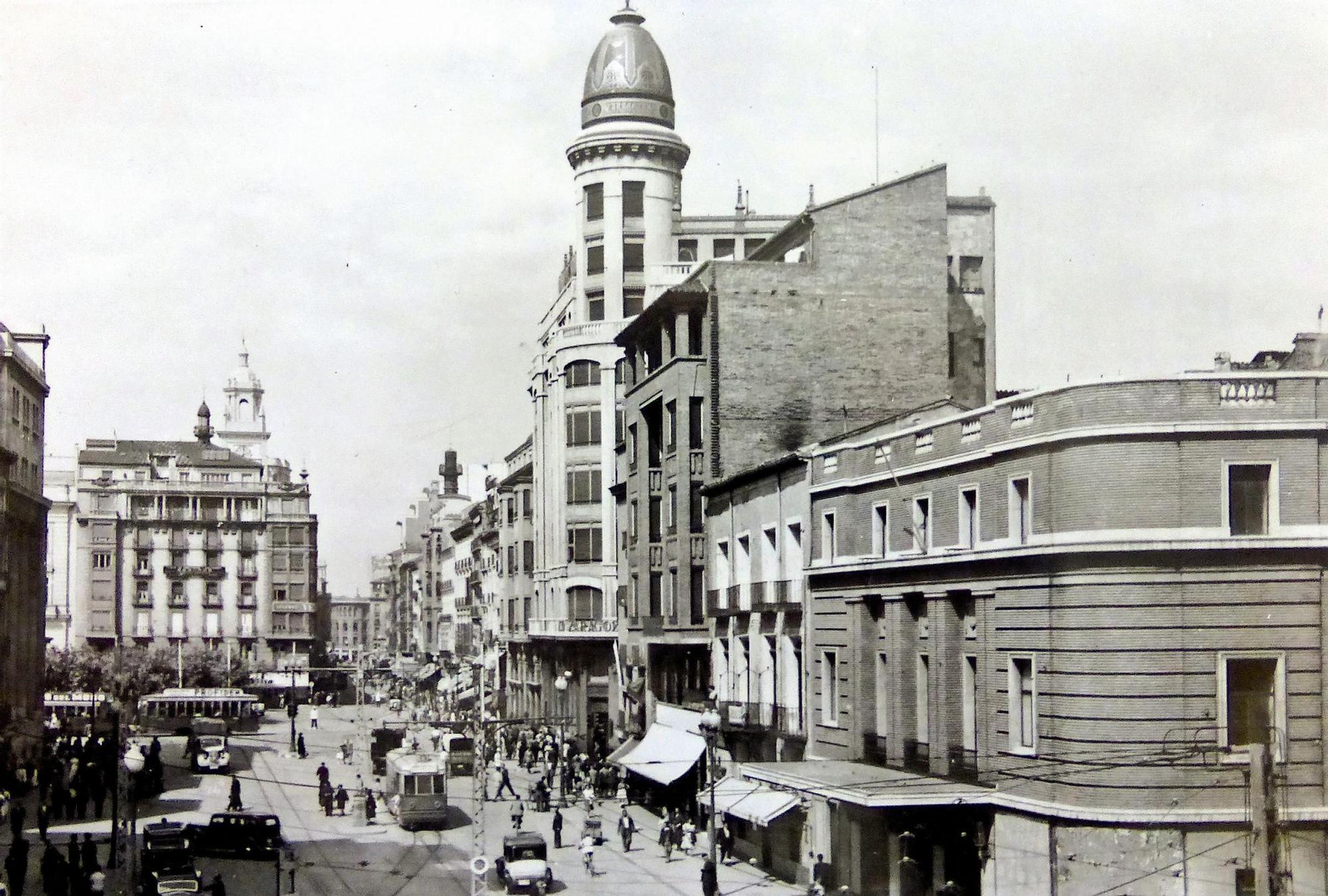 Así era Zaragoza en los grises años 50
