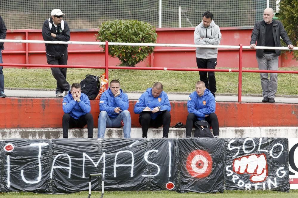 Entrenamiento del Sporting