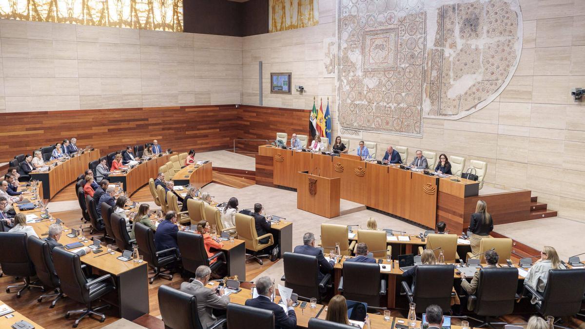 Asamblea de Extremadura en una imagen de archivo.
