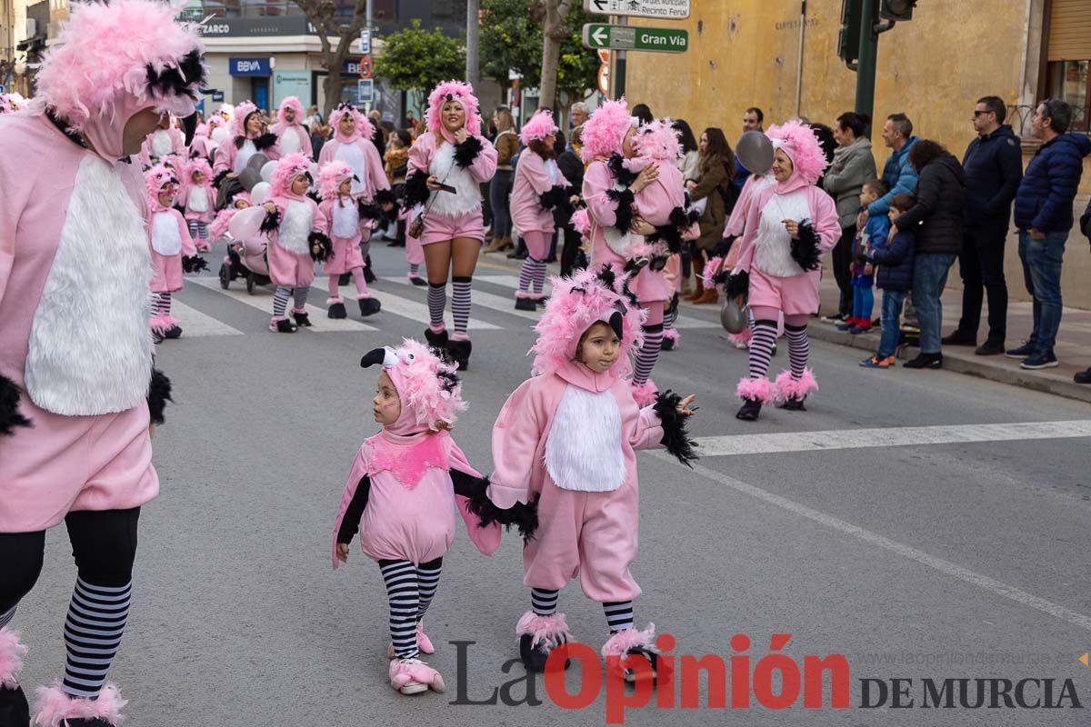 Los niños toman las calles de Cehegín en su desfile de Carnaval