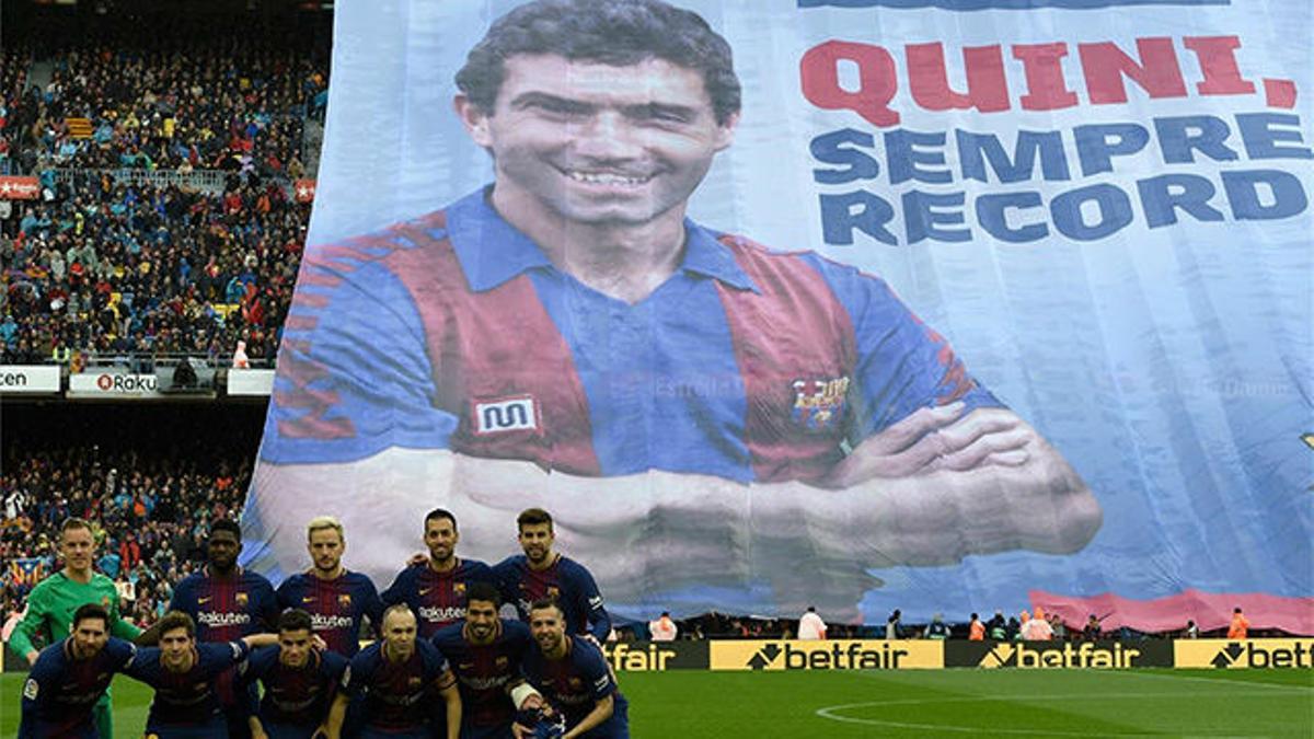LALIGA | FC Barcelona - Atlético (1-0): El homenaje en memoria de Quini