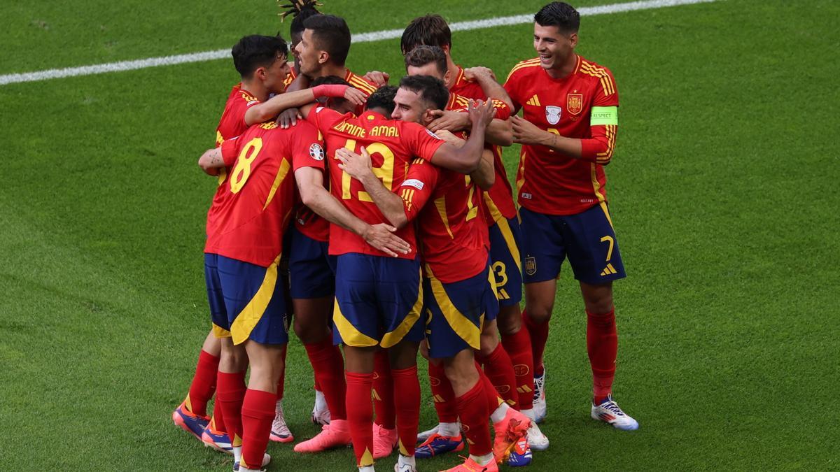 Eurocopa 2024 | Fase de grupos: España - Croacia, en imágenes