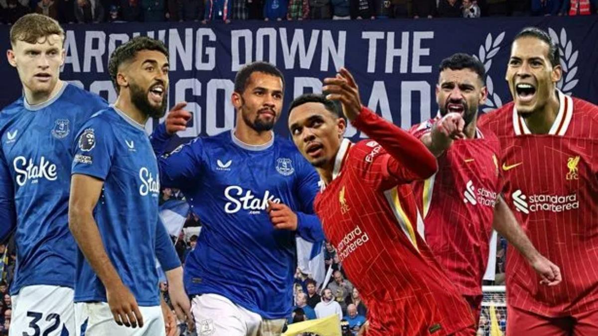Cartel del derby de Merseyside