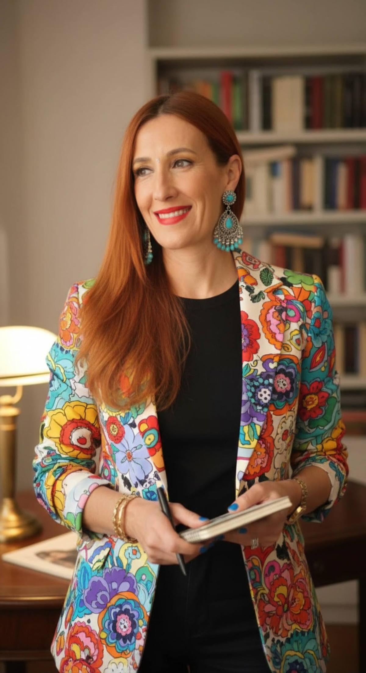 Manuela Gómez, ganadora del IX Premio Internacional de Cuento ‘Las Dalias’.