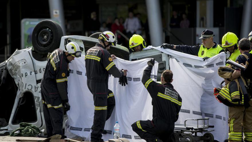 Así quedó el coche