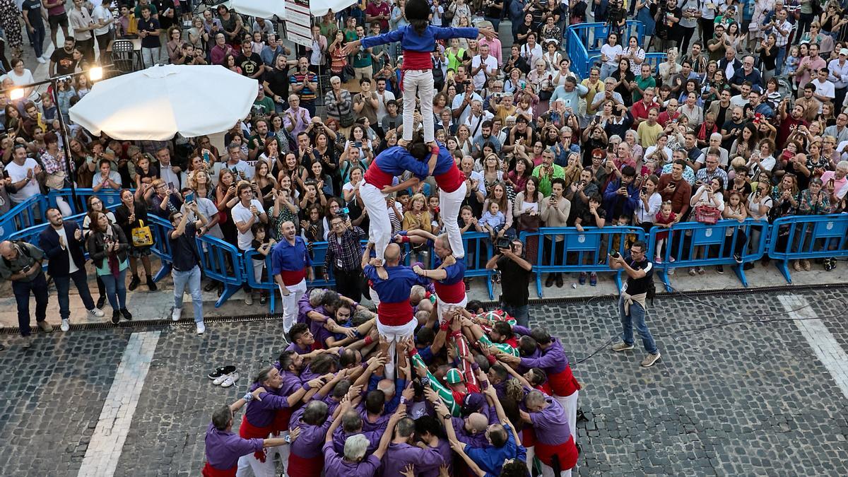 Una muixeranga durante la Fira i Festes del año pasado