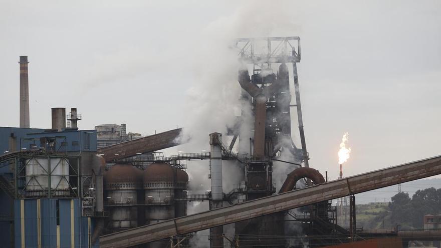 La producción industrial de Asturias sigue en caída por el cierre del horno de Arcelor