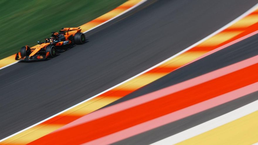 Piastri asusta y se lleva la tercera pole sprint del año en Spa