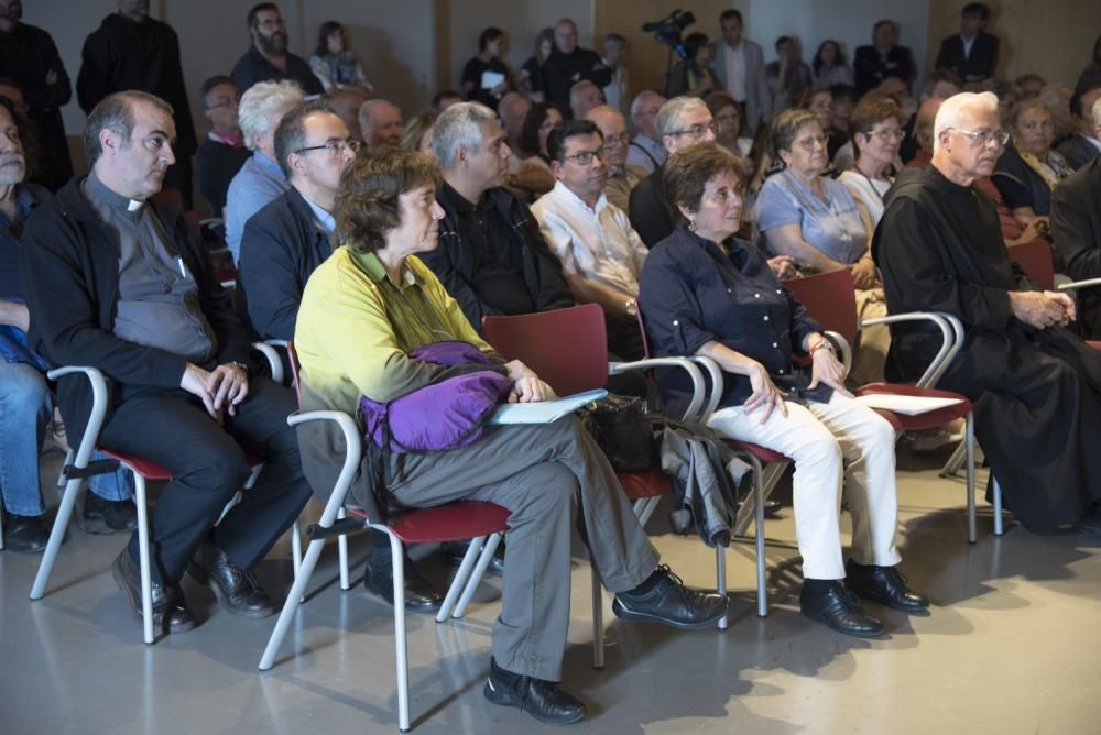 Presentació de la restauració de plànols de la Bas