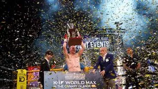 El Gran Canaria Arena vibra con una de las mayores noches de K1 celebradas en España