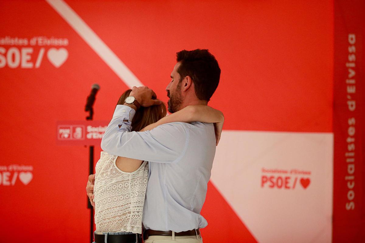 Galería del momento del escrutinio del PSOE en Ibiza Galería del momento del escrutinio del PSOE en Ibiza