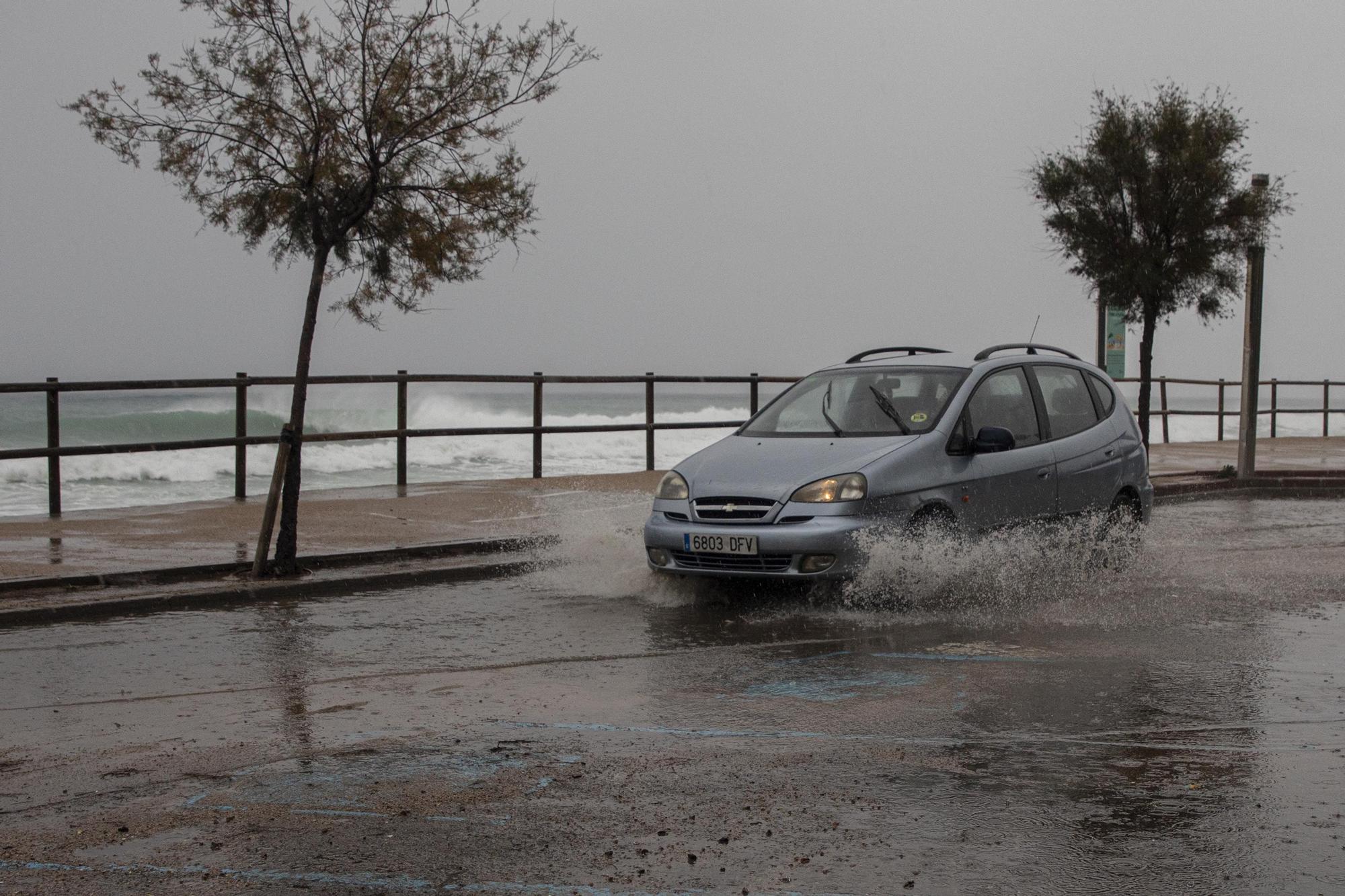 Temporal marítim a Blanes