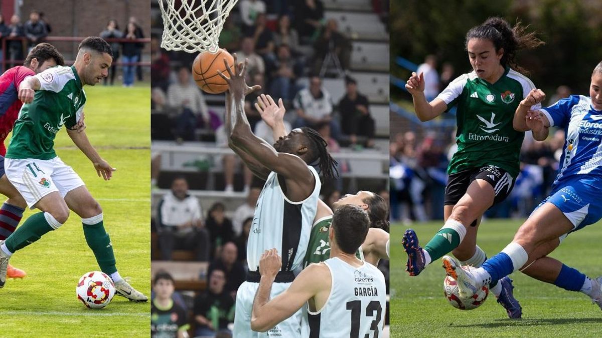 Acciones de partidos de Cacereño, Cáceres y Cacereño Femenino.