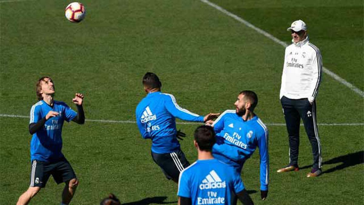 Zidane ultima su estreno sin Carvajal, Llorente, Vinicius ni Lucas