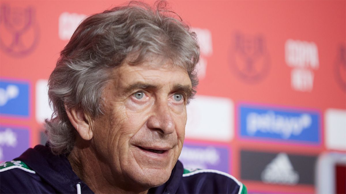 Manuel Pellegrini, entrenador del Betis