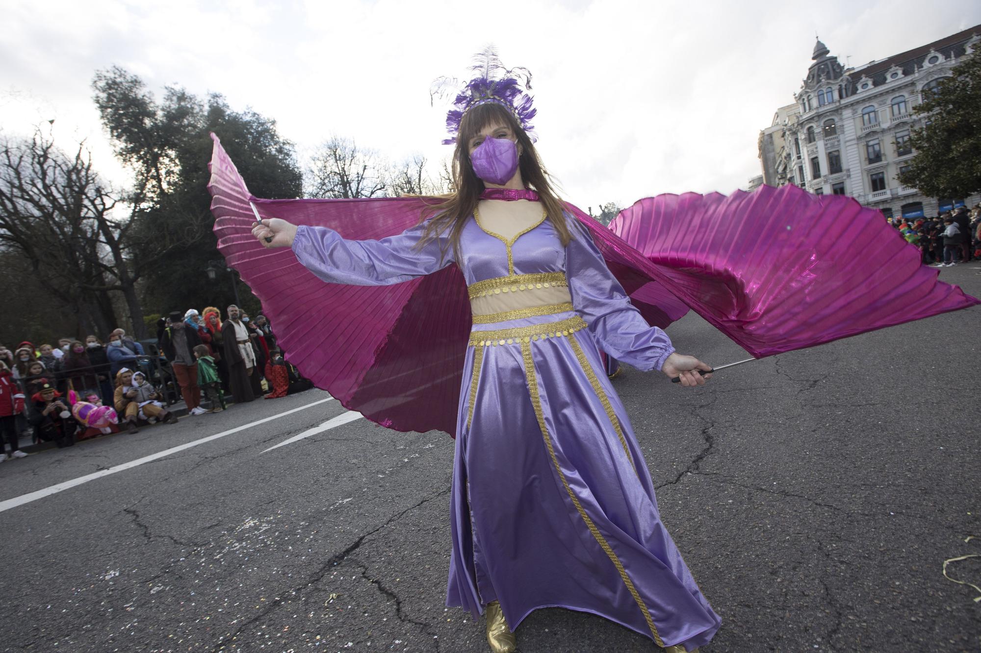 Galería de fotos: Así fue el gran desfile del carnaval en Oviedo