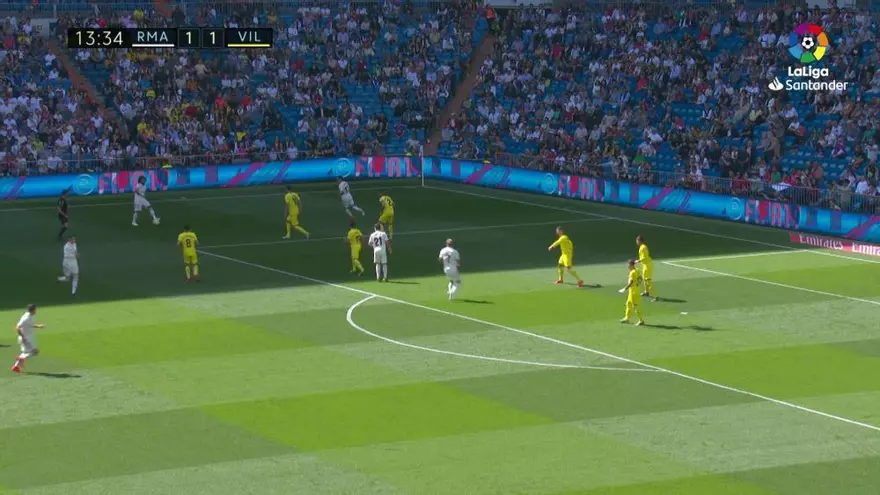 LaLiga Santander: Los goles del Real Madrid - Villarreal (3-2)