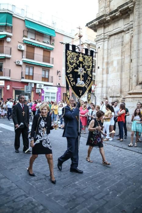 El obispo Jesús Murgui presidió la procesión