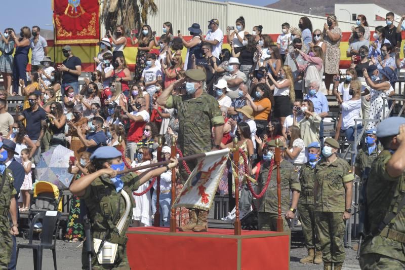 Despedida a militares que parten a Beirut en misión de Paz