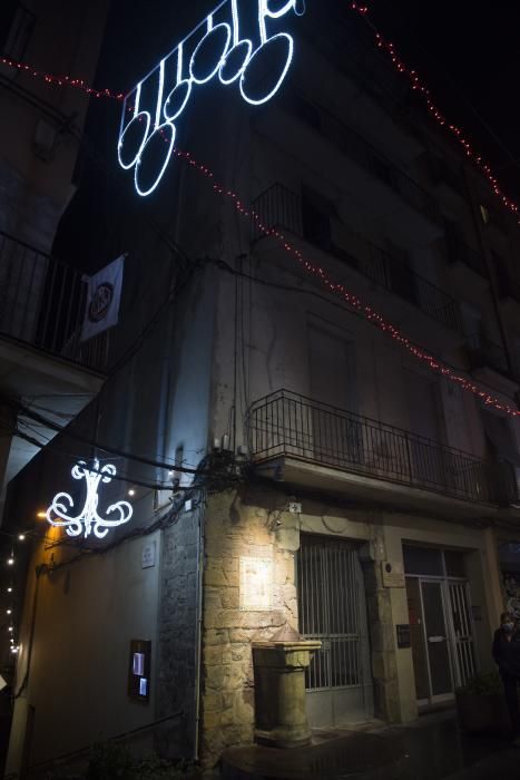 L'encesa de les llums de Nadal a Manresa