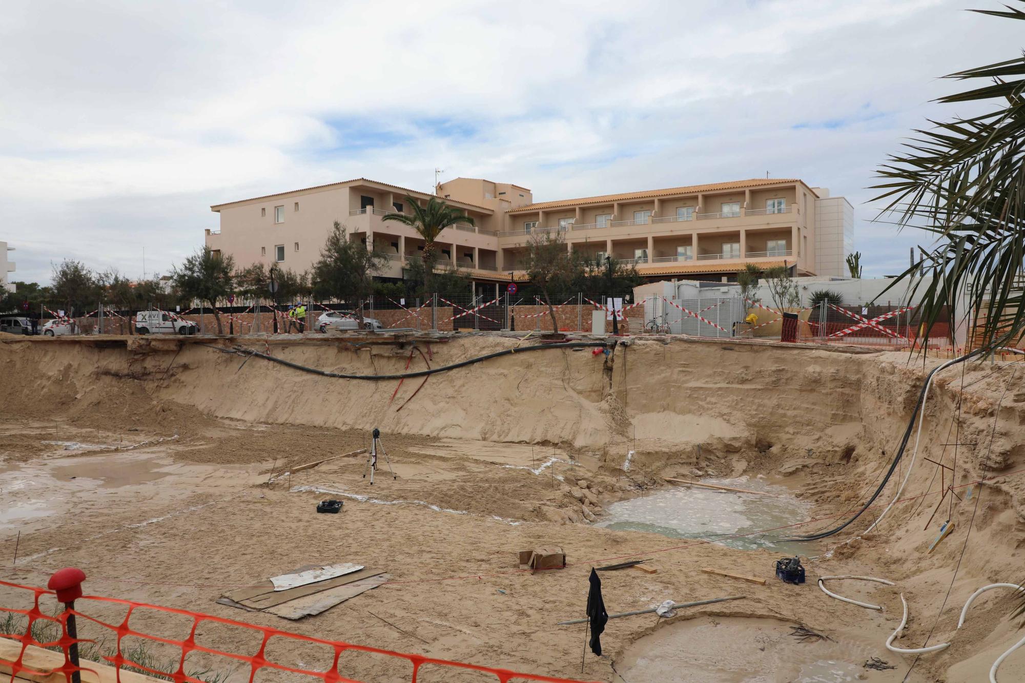 Paralizada la obra de un hotel de lujo en Formentera por incumplir las medidas de seguridad