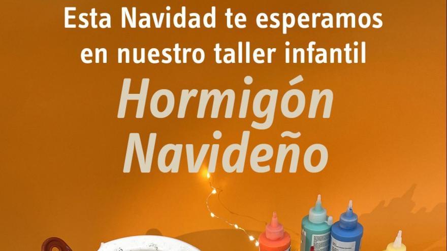 Hormigón navideño Taller infantil