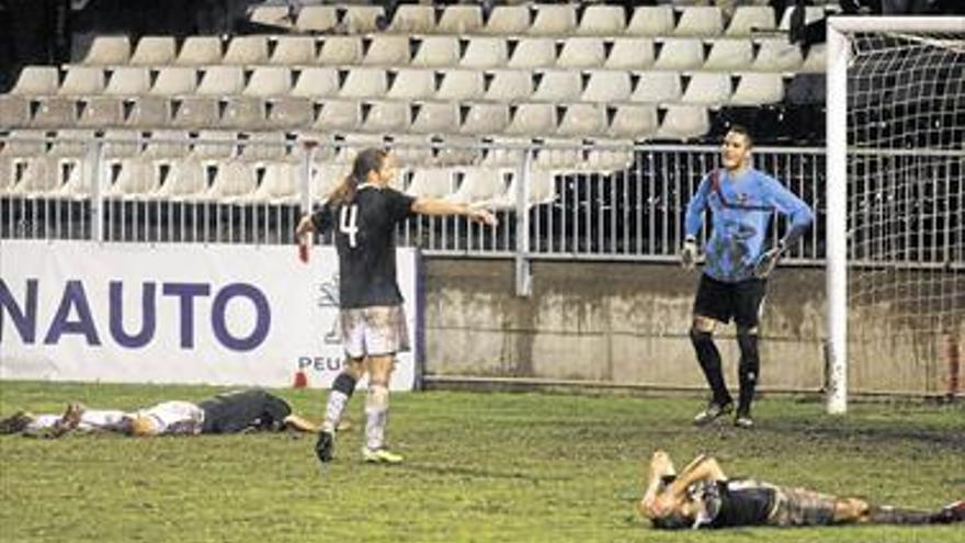 El Castellón ha dejado escapar 16 puntos en el último cuarto de hora