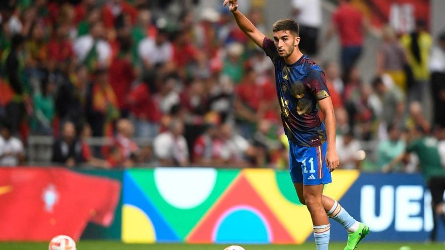 Xavi: "Ferran es un ejemplo, evidentemente hay competencia"