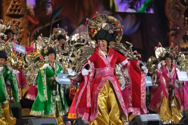 Despistadas actúa en la Final del Concurso de Murgas del Carnaval de Las Palmas de Gran Canaria 2022