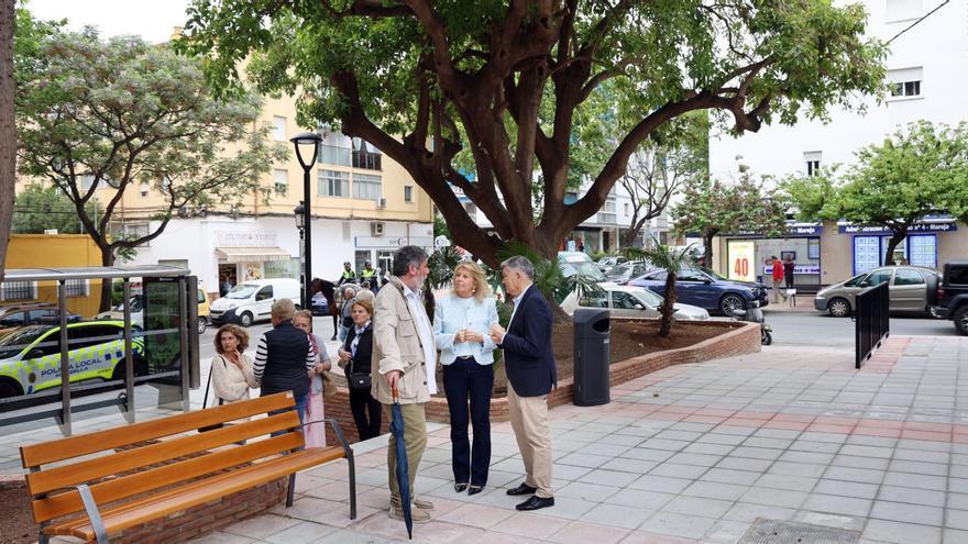 La avenida de la Constitución de San Pedro Alcántara estrena nueva imagen tras las obras de mejora