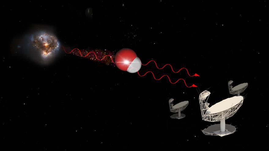 Hanno rilevato un impressionante lampo cosmico avvenuto 5.000 milioni di anni fa